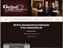 Tablet Screenshot of garlandjewelers.com